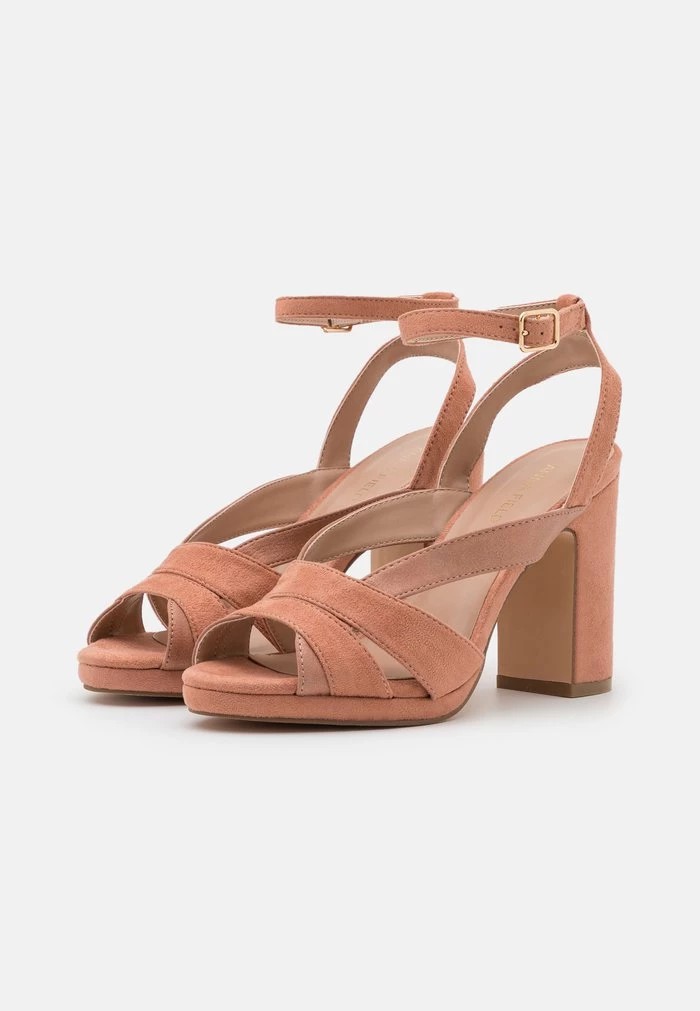 Sandale ANNA FIELD Anna Field Platform Sandals Rose Doré Femme | YXV-6380370